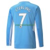 Maillot à Manches Longues Manchester City Raheem Sterling 7 Domicile 2021-22 Pour Homme